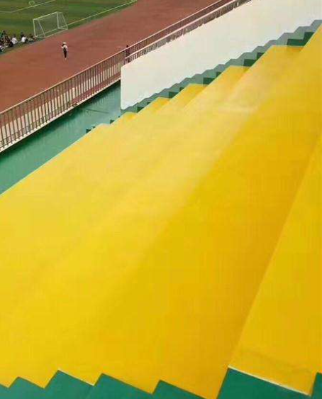 海北球场台阶翻新修补改造